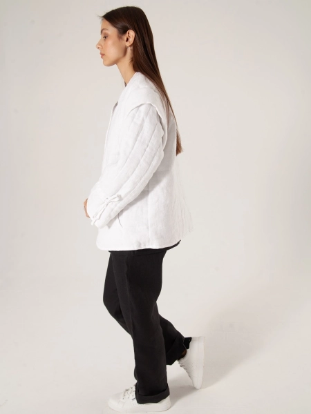 Куртка-жилет Boho white