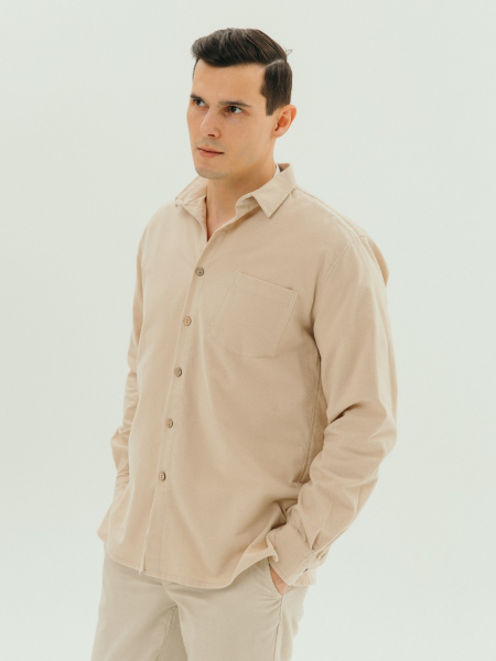 Рубашка flannel Mont Blanc natural