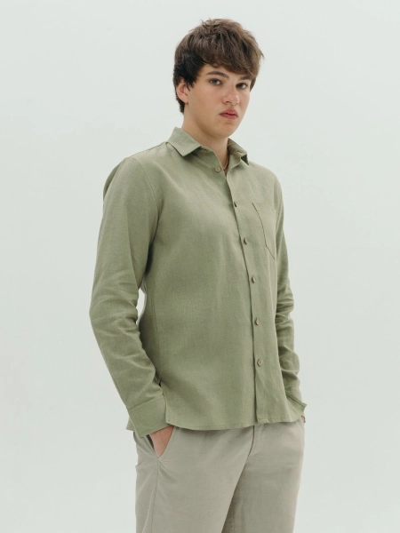 Рубашка Mont Blanc limited green