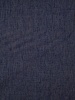 ОСТАТОК меньше метра Льняная ткань c шерстью Синий меланж арт.1018В