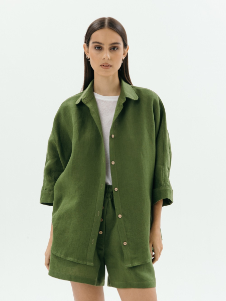 Рубашка Sunny limited green