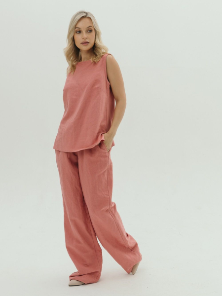 Брюки Comfy limited dark rose