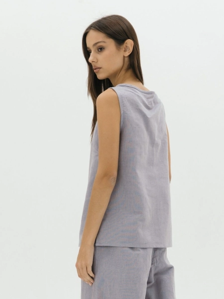 Топ Elle limited lilac melange
