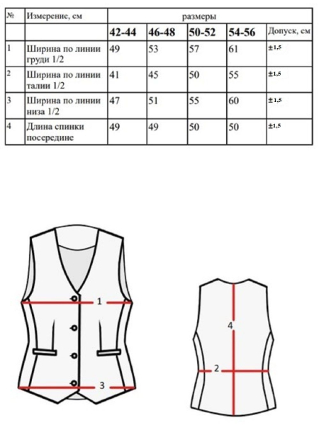Жилетка Classy limited coral