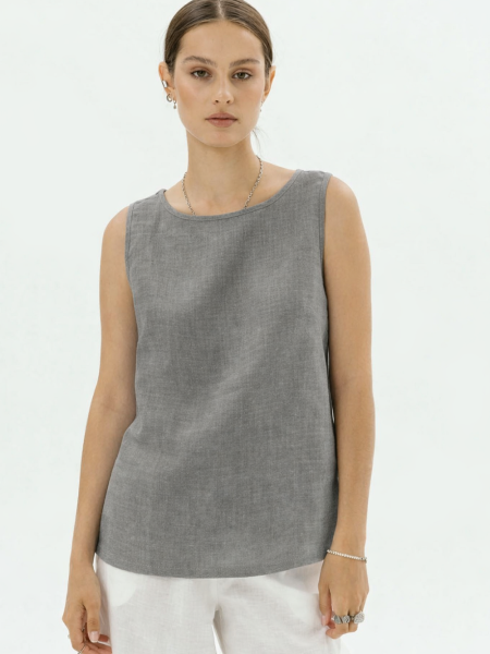 Топ Elle limited grey