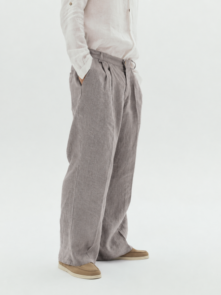 Брюки Wide limited grey