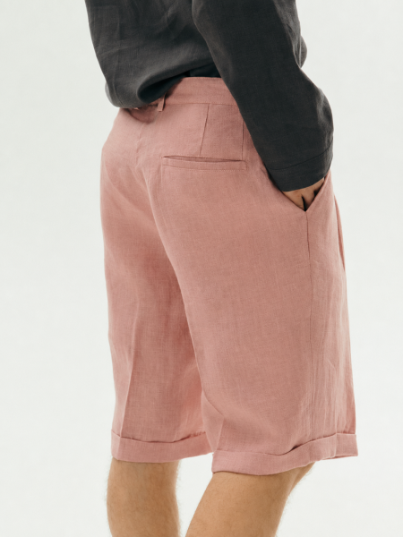 Шорты Wide dusty rose 