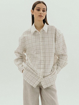 Рубашка Liberty limited beige cage