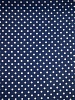 Ткань полульняная Горошек цвет синий арт.923-1В