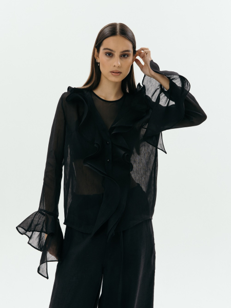 Блуза PREMIUM Levity black