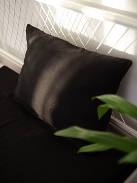 Наволочка прямоугольная Dream black