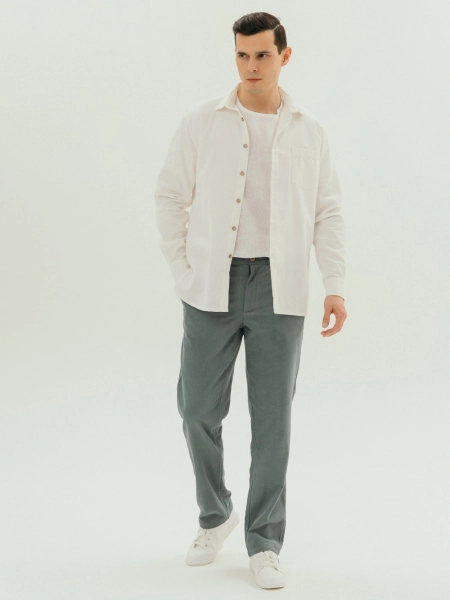 Рубашка velvet Mont Blanc white