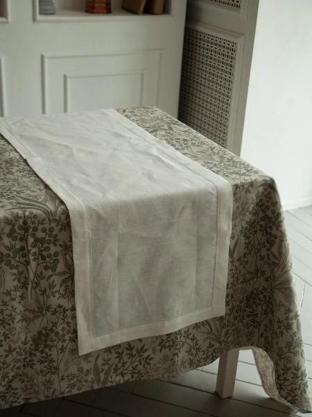 Дорожка с мережкой Russo white
