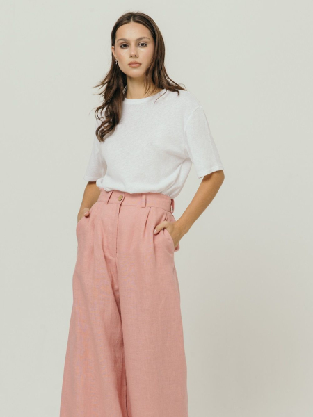 Брюки-палаццо Milan dusty rose