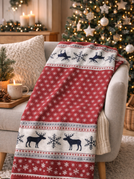 Плед льняной Лапландия рис.2