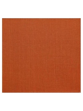 Салфетка льняная цвет терракот