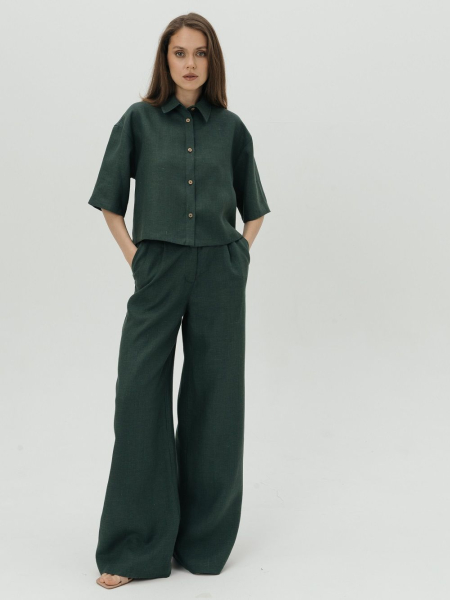 Рубашка Aura limited green