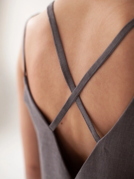 Сарафан Alaia graphite