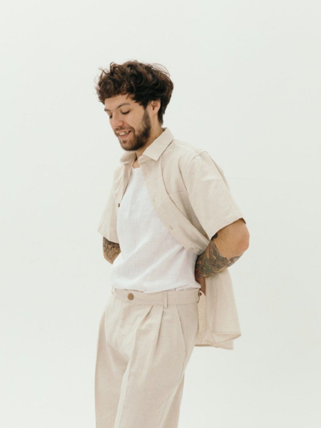 Рубашка ECO Leon natural