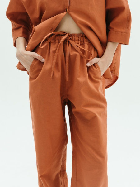 Брюки ECO Comfy limited terracotta