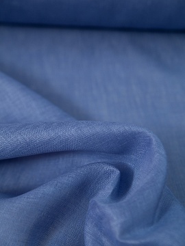 Ткань изо льна Синий арт.129-365