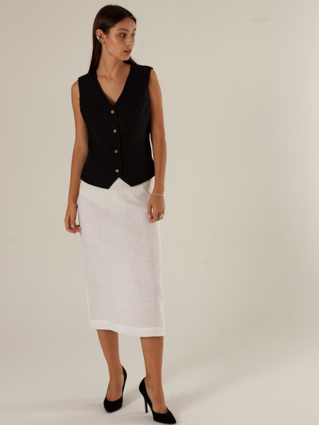 Юбка Classy white