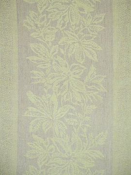 ОСТАТОК меньше метра Льняная ткань Лепестки арт.094