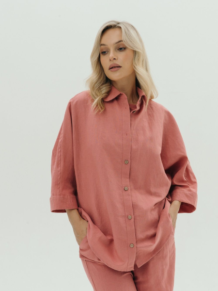 Рубашка Sunny limited dark rose