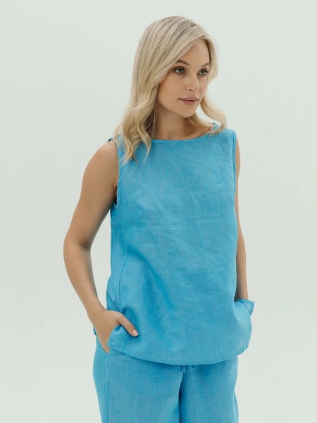 Топ Elle limited aquamarine