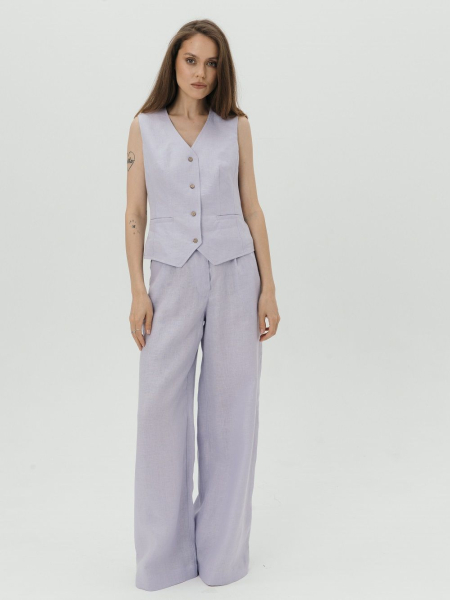 Брюки-палаццо Parisian limited lavender
