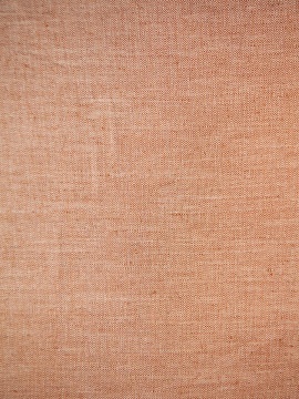 Ткань полульняная Оранжевая елочка арт.418-74