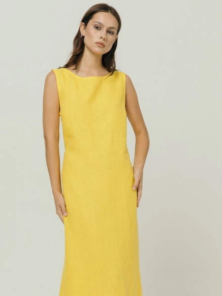 Платье Elegant limited yellow