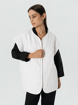 Куртка-жилет Boho white