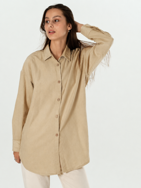Рубашка velvet Celine natural