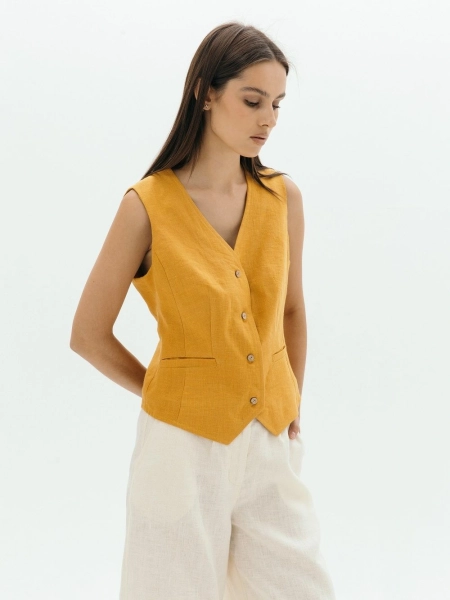 Жилетка Classy limited mustard