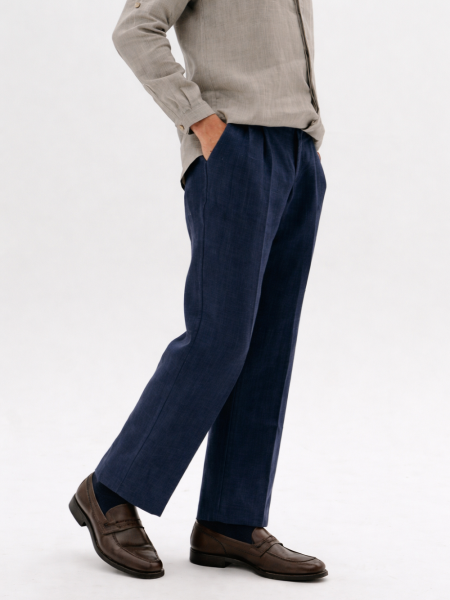 Брюки Wide limited inky