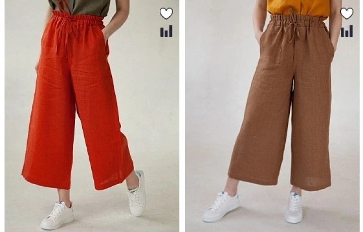 Ультрамодные брюки из льна: как носить и с чем комбинировать