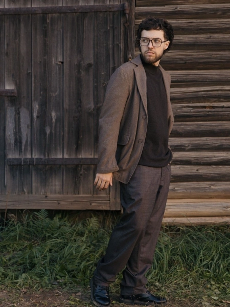 Брюки wool Rick limited chocolate