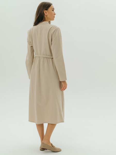 Платье flannel Grace natural