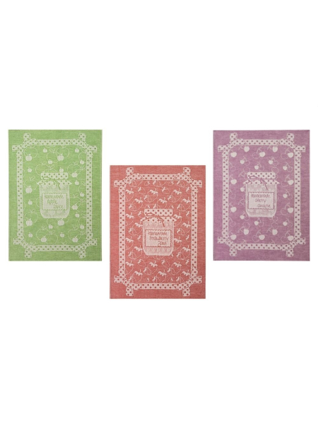 Набор льняных полотенец для кухни Конфитюр