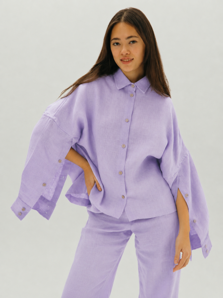 Рубашка Origami limited lavender
