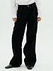Брюки velvet Widely limited black