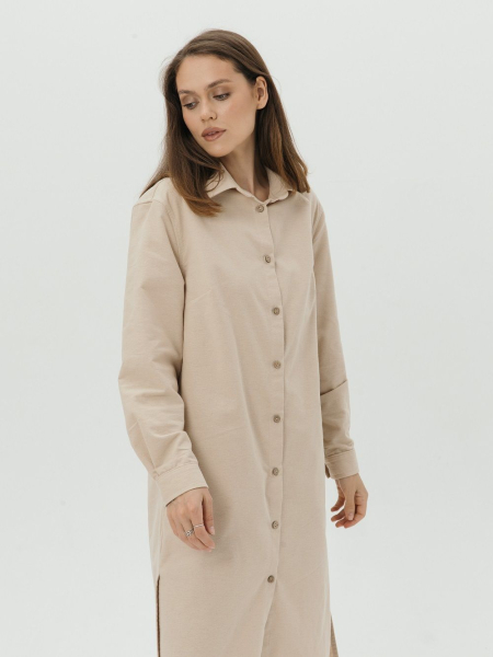 Платье-рубашка flannel Fresh natural