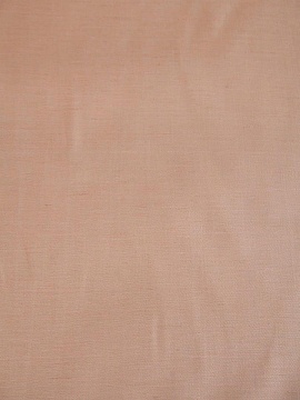 ОСТАТОК меньше метра Льняная ткань цвет персиковый арт.053