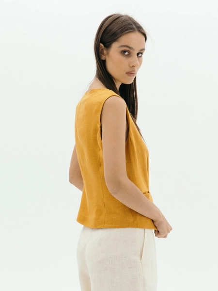 Жилетка Classy limited mustard