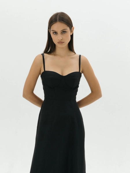 Платье PREMIUM Delicate black