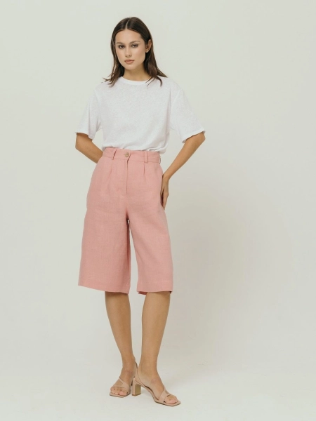 Шорты-бермуды Milan dusty rose