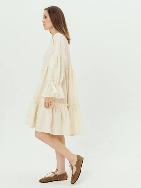 Платье Virginia limited ecru