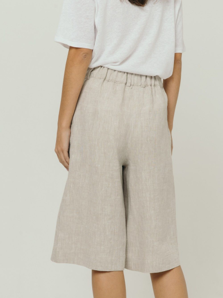 Шорты-бермуды Milan natural