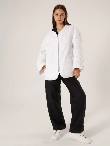Куртка-жилет Boho white